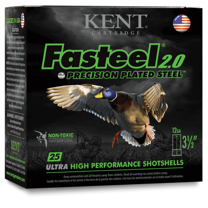 Kent Cartridges Fasteel 2.0 12ga, 3.5" #BB, 1-3/8oz